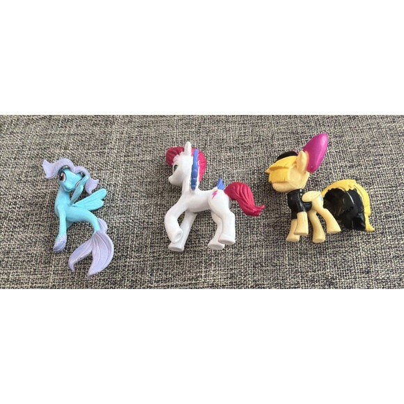 Lot 3 My Little Pony The Movie Salina, Songbird, and Zipp Mini Figures 2" - Picture 10 of 10